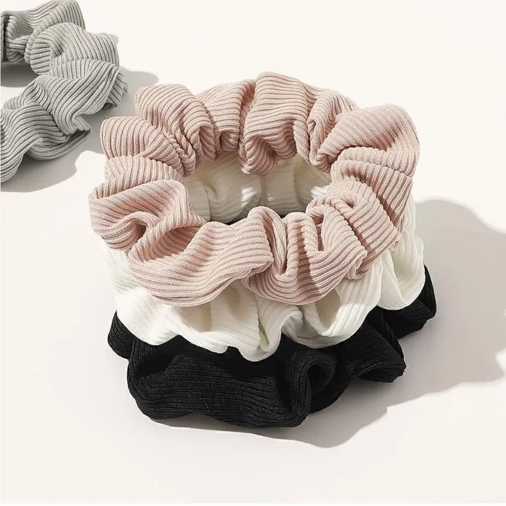 Dark Neutral Hair Scrunchies